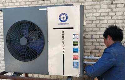 全國各地大力推動農村清潔取暖，空氣能熱泵廣